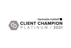 2021 Platinum Client Champion Award