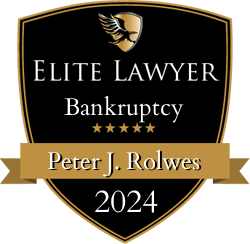 Peter Rowles' 2024 Elite Lawyer Bankruptcy Badge